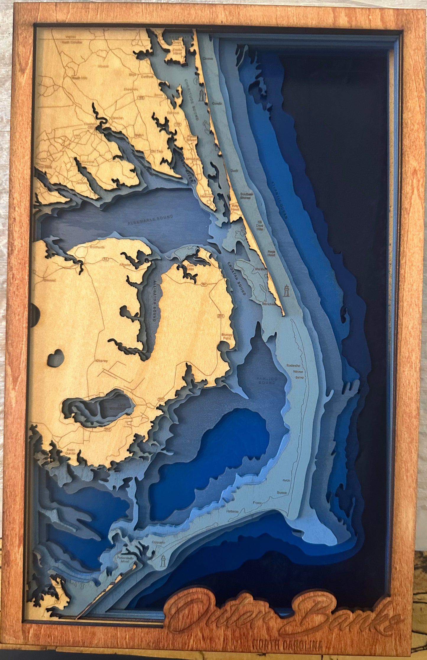 Custom Topographical Map