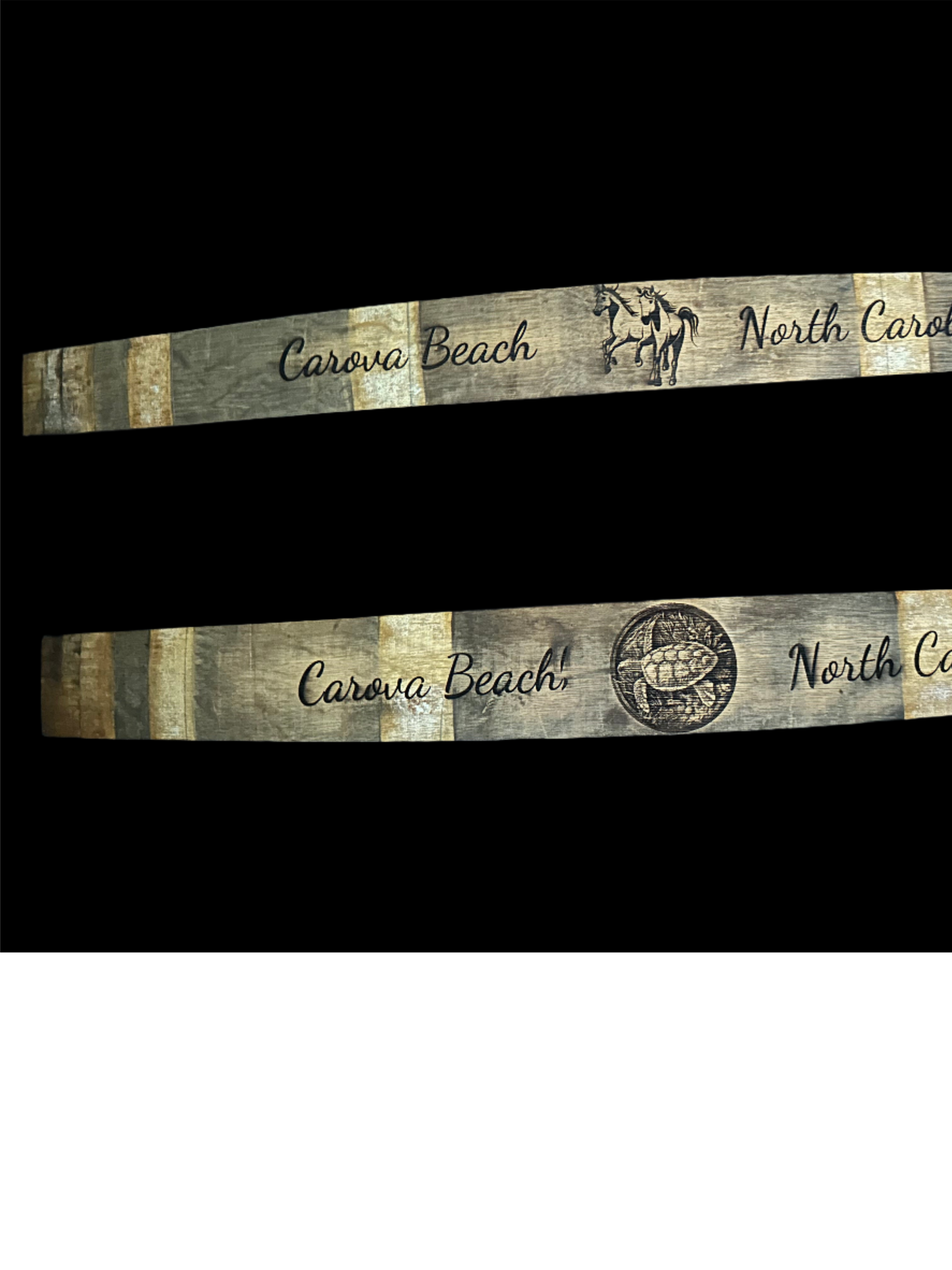 Wine Barrel/Bourbon Barrel stave art (Beach and other themes)